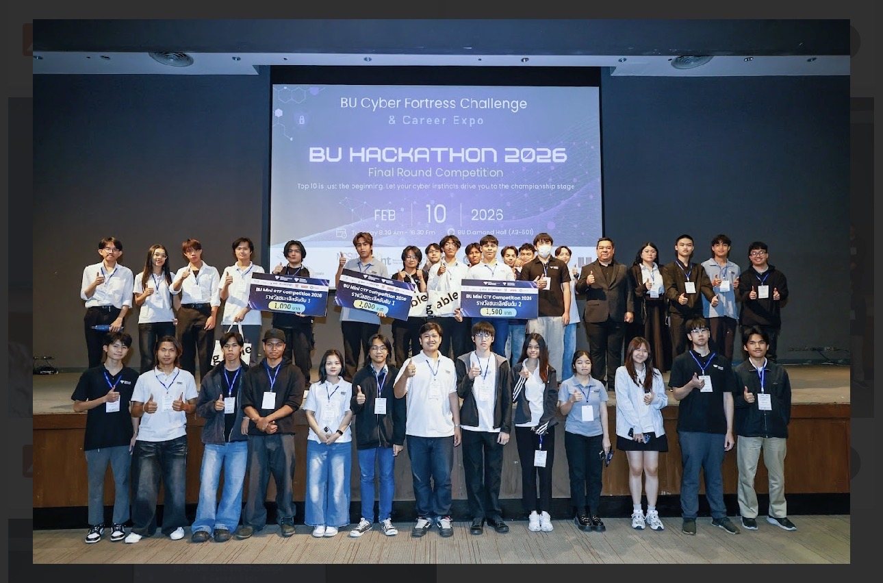 BU Hackathon 2026 final round award ceremony